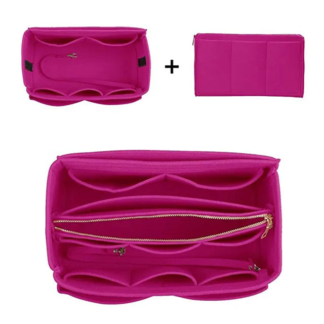 Women's Makeup Bag – Multi-Pocket Cosmetic Storage Bag