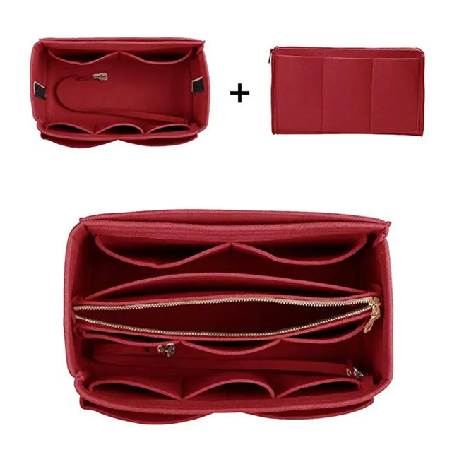 Women's Makeup Bag – Multi-Pocket Cosmetic Storage Bag