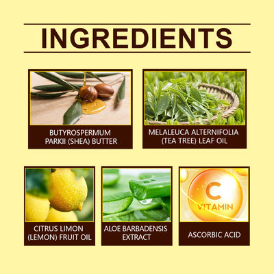 OceAura Lemon Herbal Vitamin C Soap Cleanser Body Skin Bath Mild Clean Refreshing Oil Control Skincare Soap