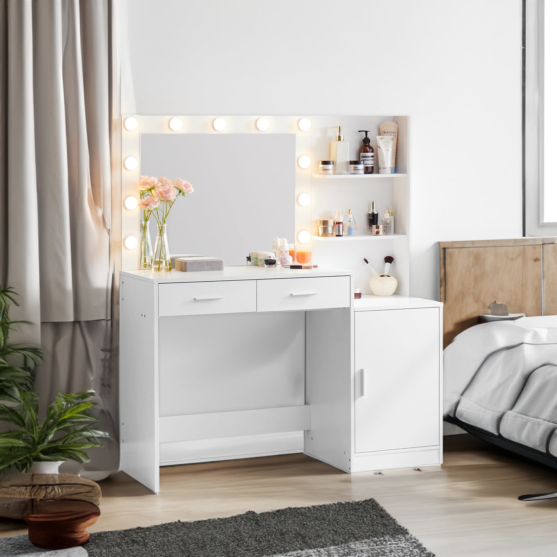 Makeup vanity desk