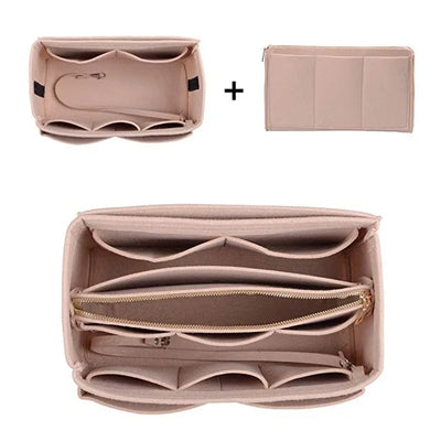 Women's Makeup Bag – Multi-Pocket Cosmetic Storage Bag
