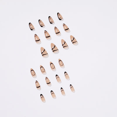 Nordic Style Nail Manicure Patch