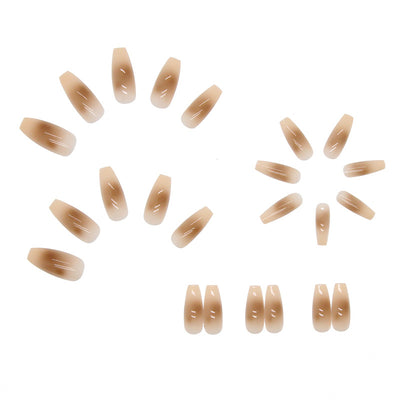Smudged Removable Manicure Nail