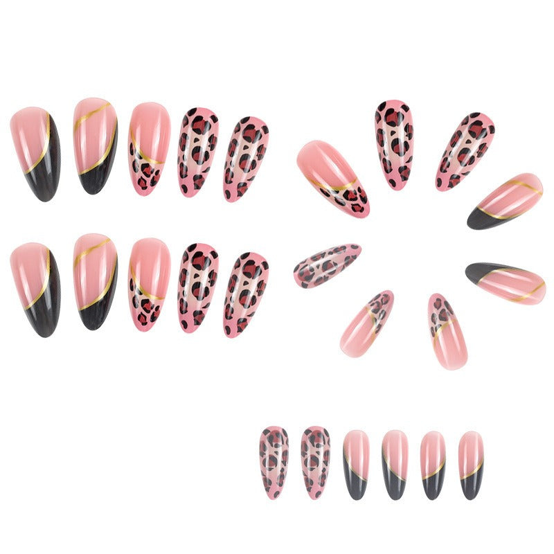 Uñas Almendra Press-On – Set Reutilizable 10 Estilos | Almond Press-On Nails