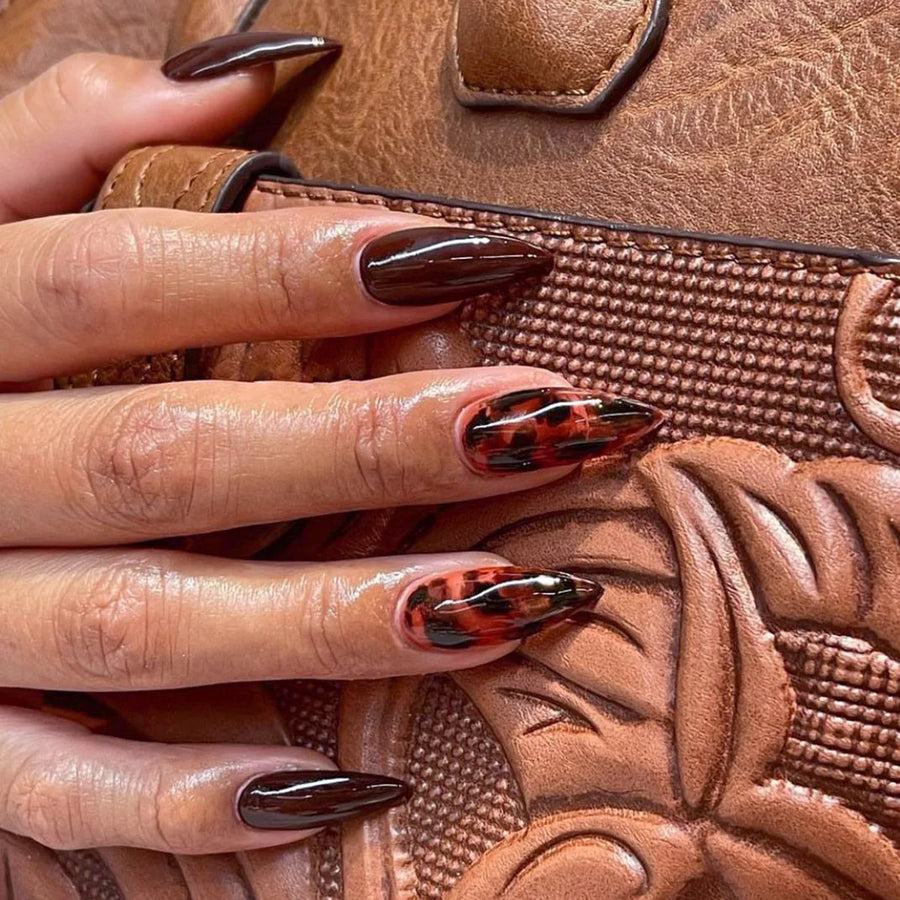 French press on nails