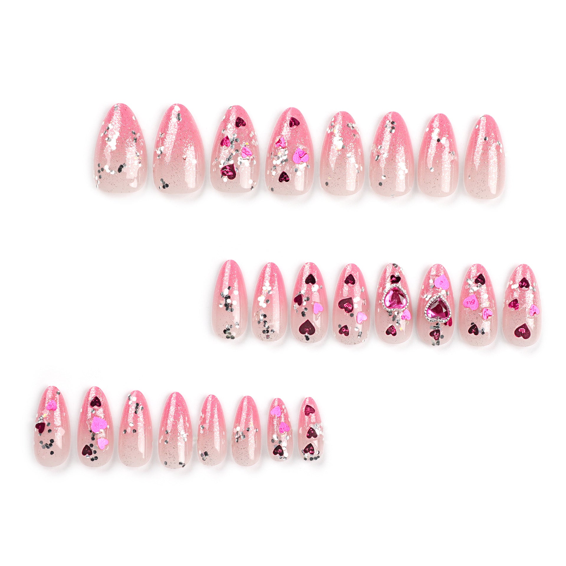 Cross flash diamond press on nails Cross flash diamond press on nails