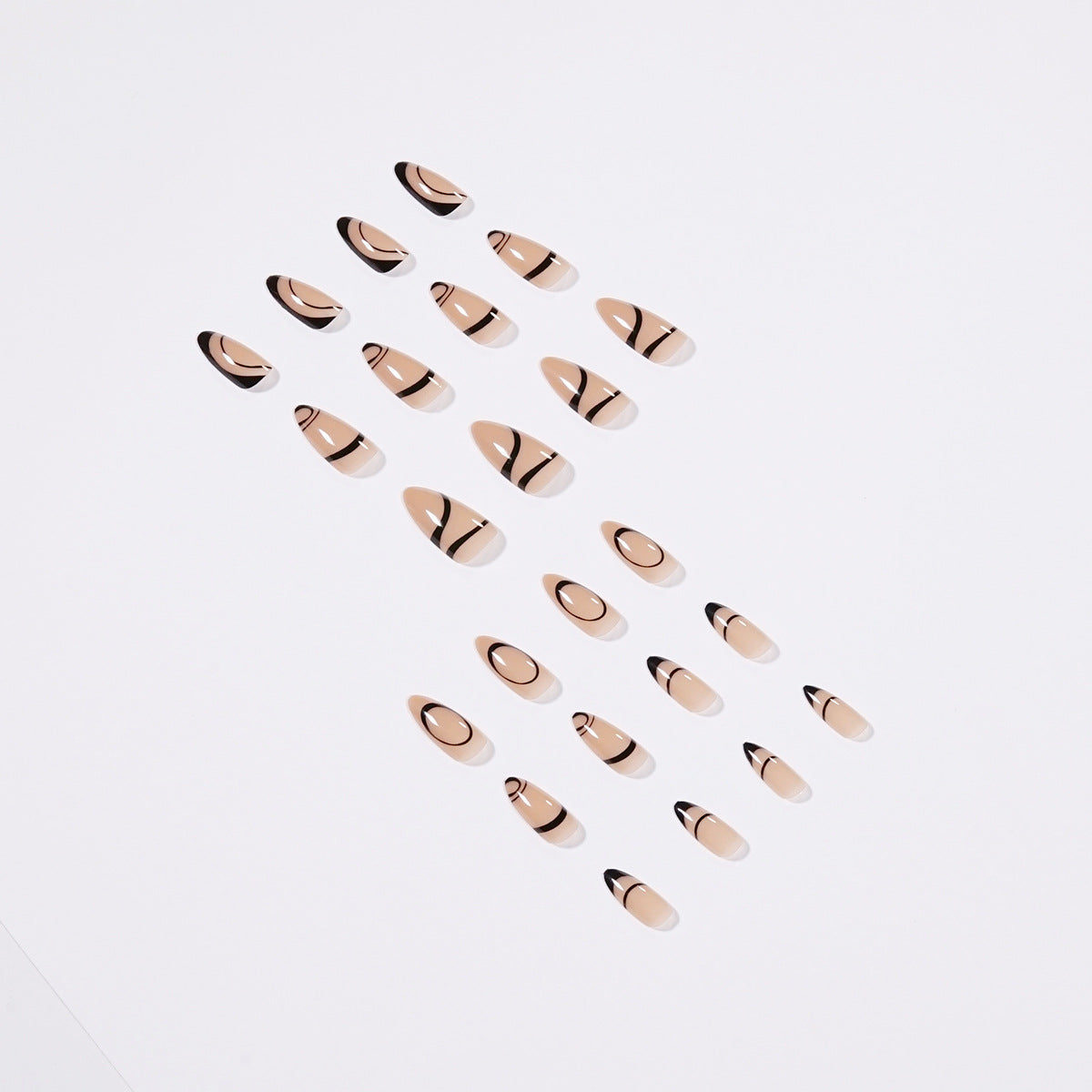 Nordic Style Nail Manicure Patch